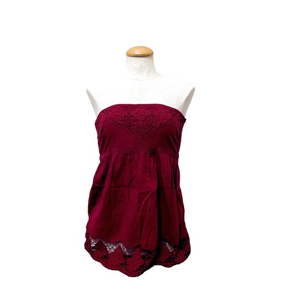 Maurices Lace Sleeveless Babydoll Top - Picture 1 of 4